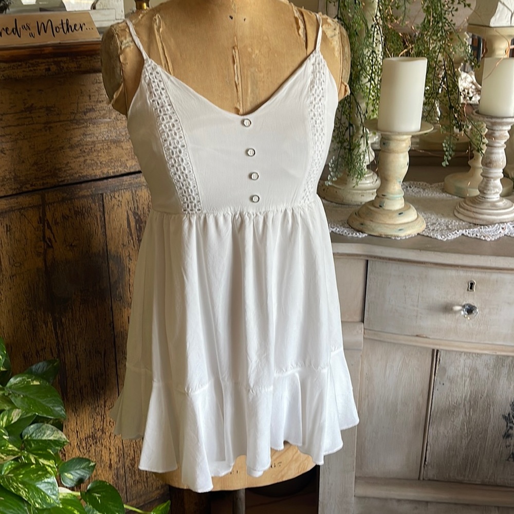 White camisole,